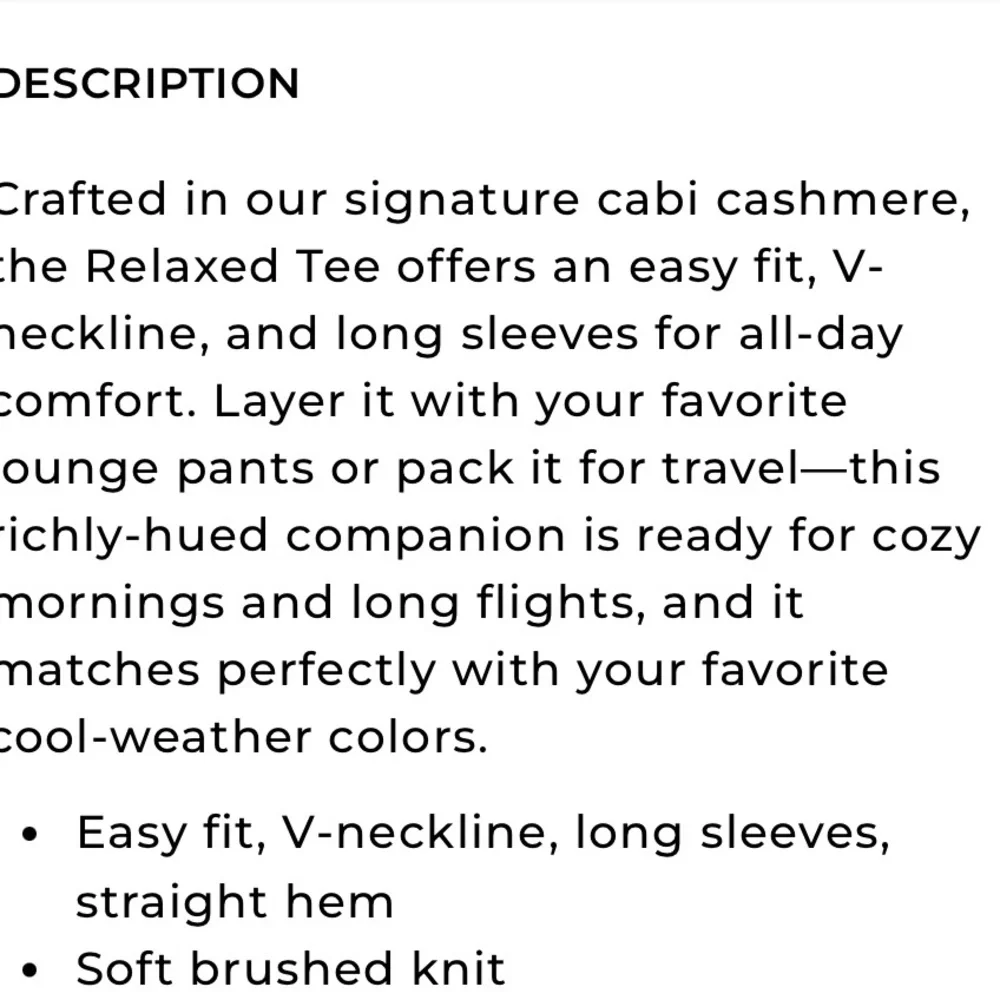 CAbi Brown V-Neck Sweater - Picture 5 of 5